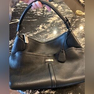 Beautiful black leather Cole Haan purse